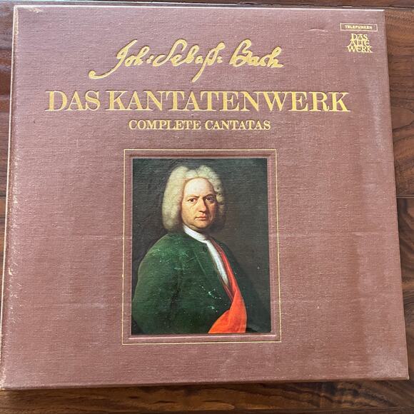 J.S. Bach Das Kantatenwerk Complete Cantatas Vol 3 LP Box Set Telefunken - Picture 1 of 11